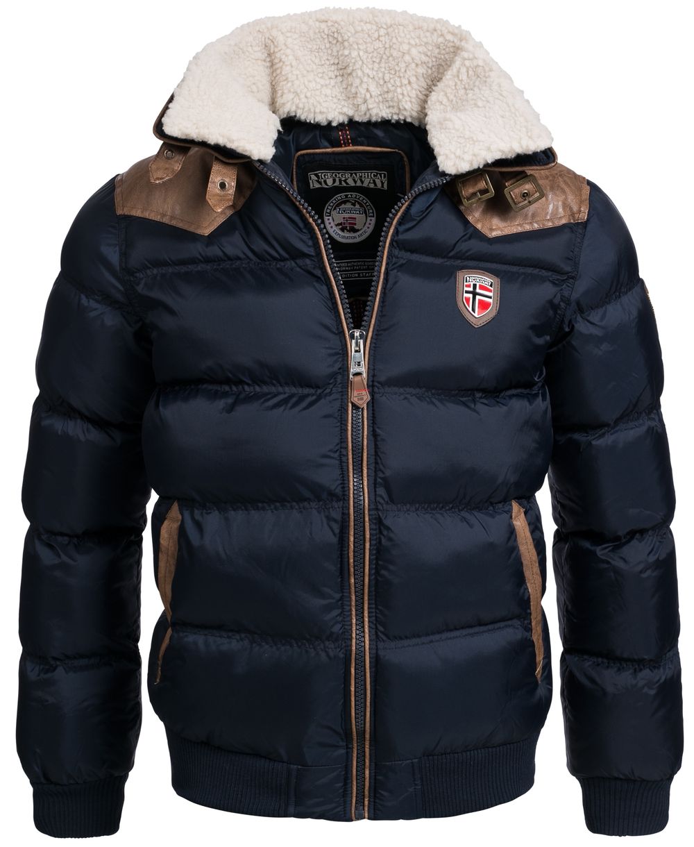 Geographical Norway warme Winterjacke Steppjacke Designer Jacke S M L