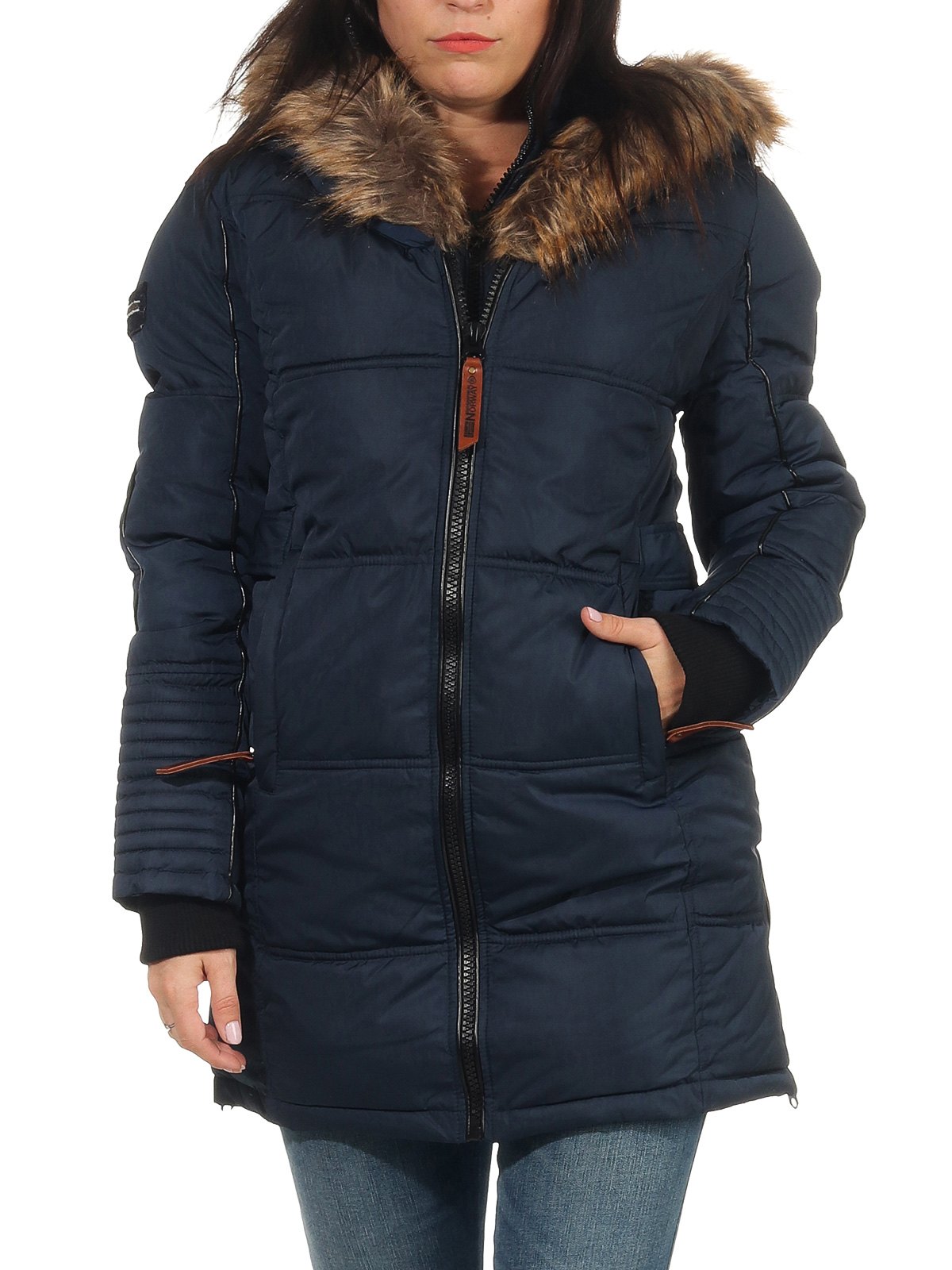 Geographical Norway warmer Damen Winter Mantel Jacke Coat Parka Winterjacke 