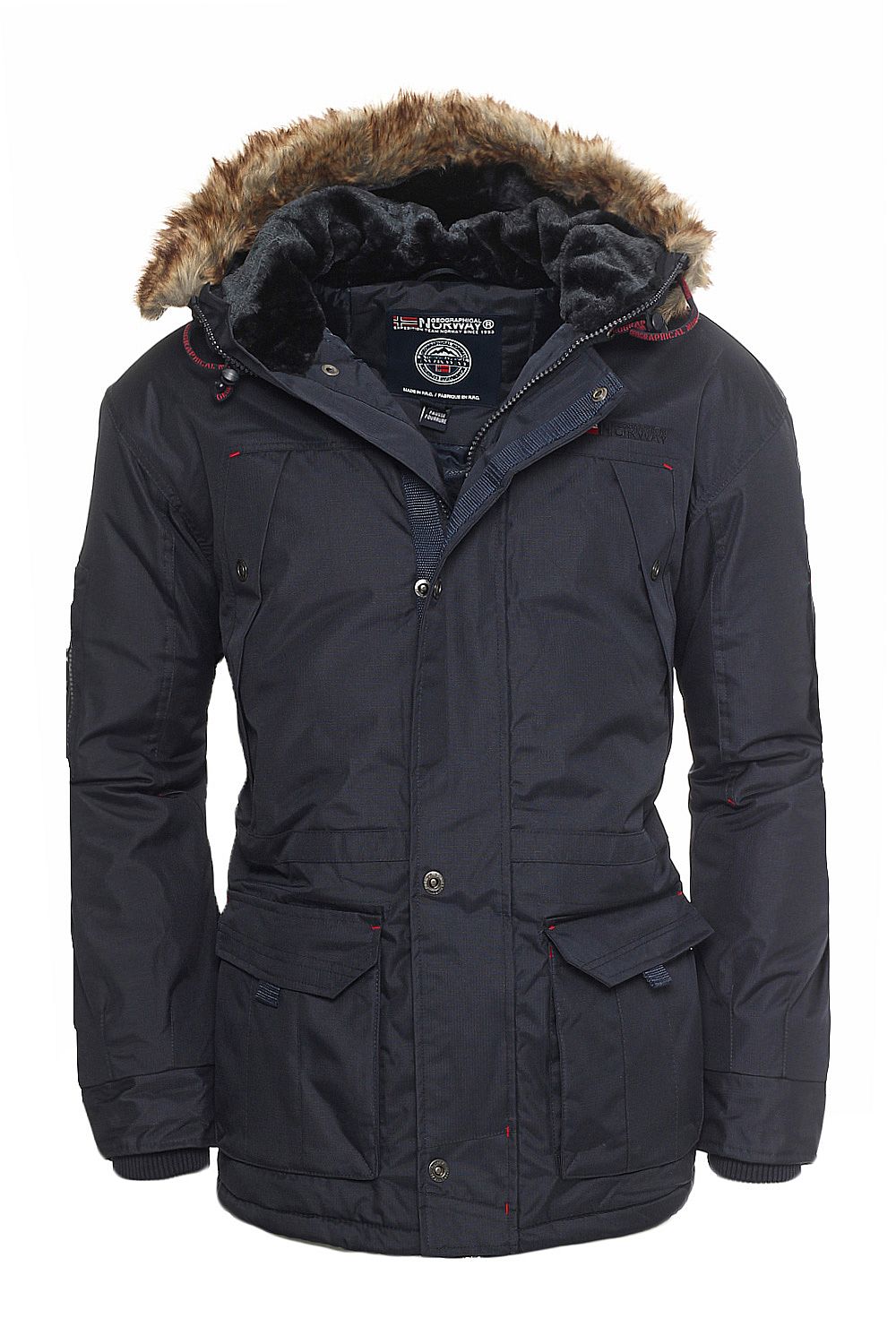 Geographical Norway Parka Anaconda Winter Jacke Outdoor Funktions Parka |  eBay