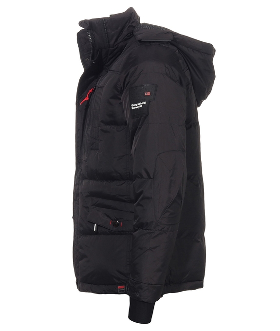Geographical Norway - Giacca Invernale Da Uomo, Calda E Trapuntata Nero XXXXXL