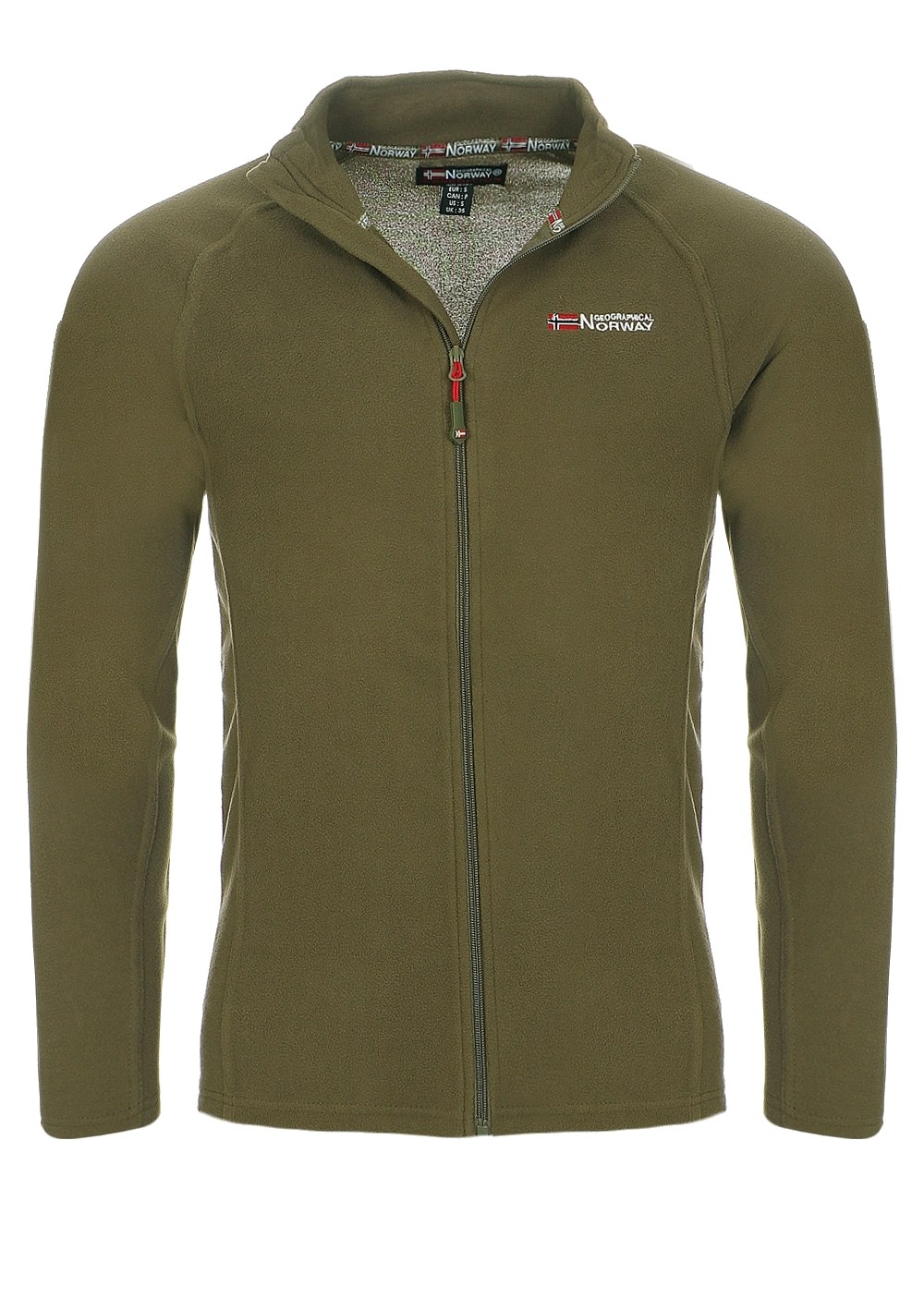 Generisch Zweifarbig Herren Fleecejacke 3D Ethnische