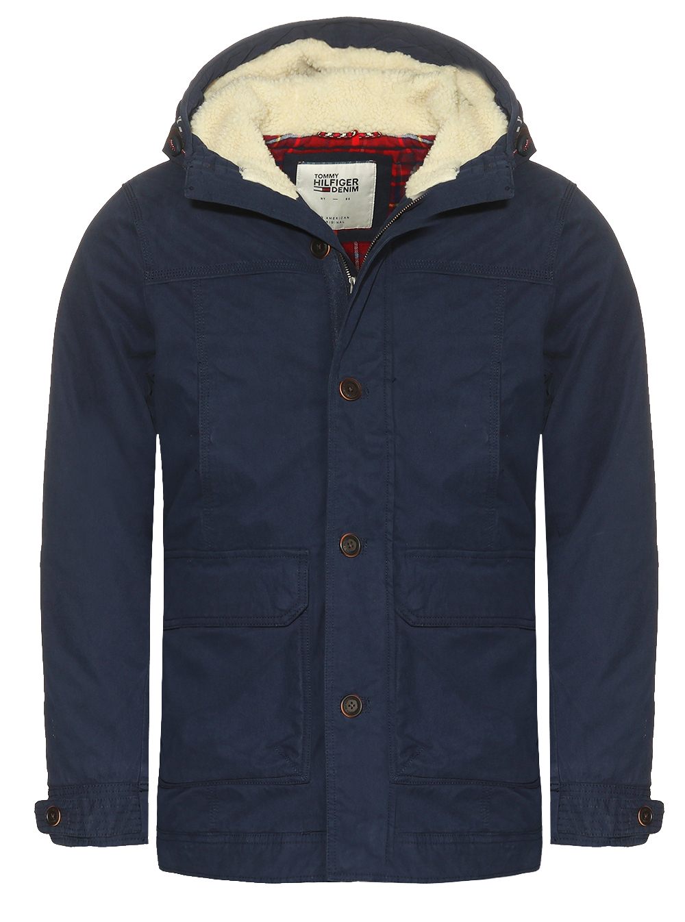 TOMMY HILFIGER DENIM Giacca Uomo Parka Giacca Invernale Tg S M L XL XXL  JACKET EUR 179,90 - PicClick IT