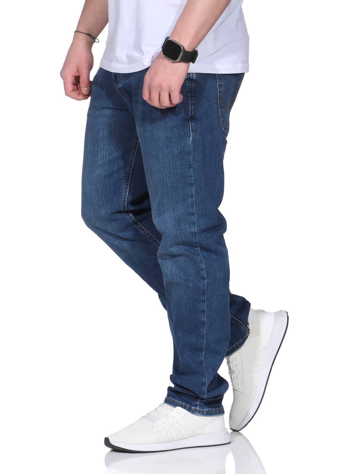 Jack & Jones Herren Jeans Mike Tapered Fit Herrenjeans Hose 5 Farben
