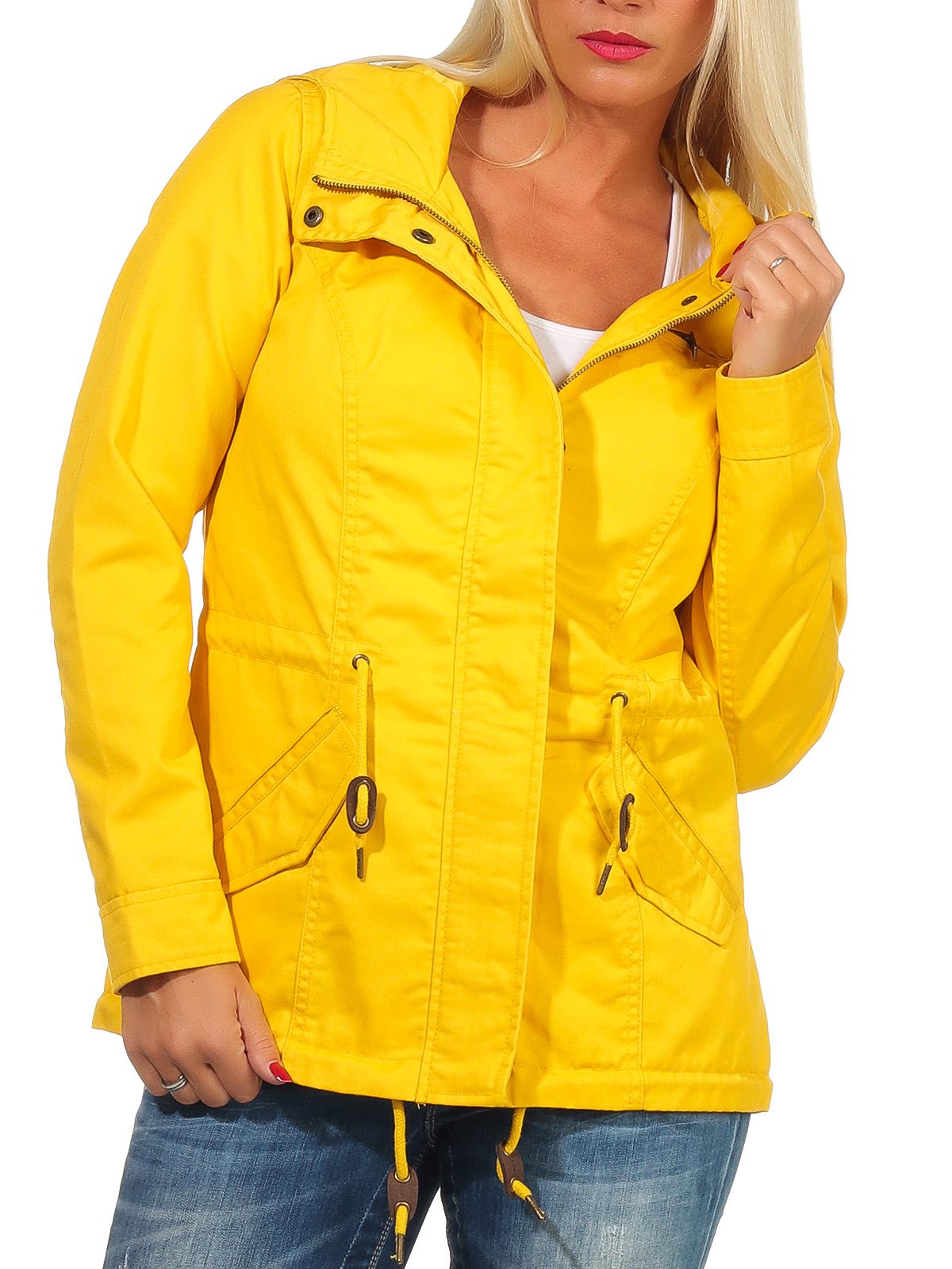 Damen jacke gelb frühling Clearance